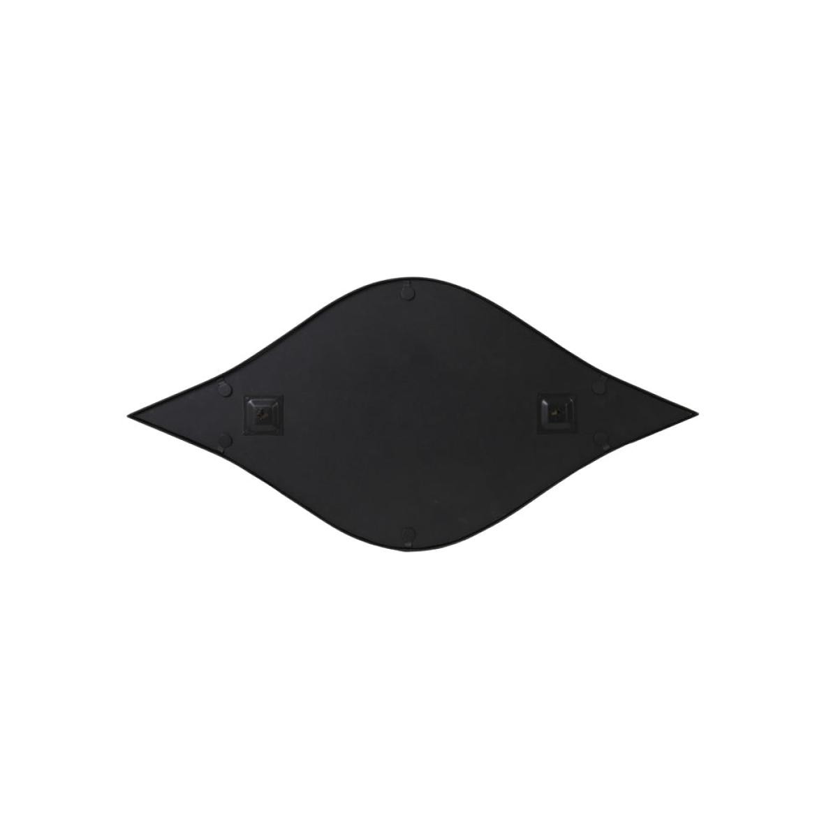 Light & Living Obika Wall Mirror Matt Black - Discontinued / Large – image 2