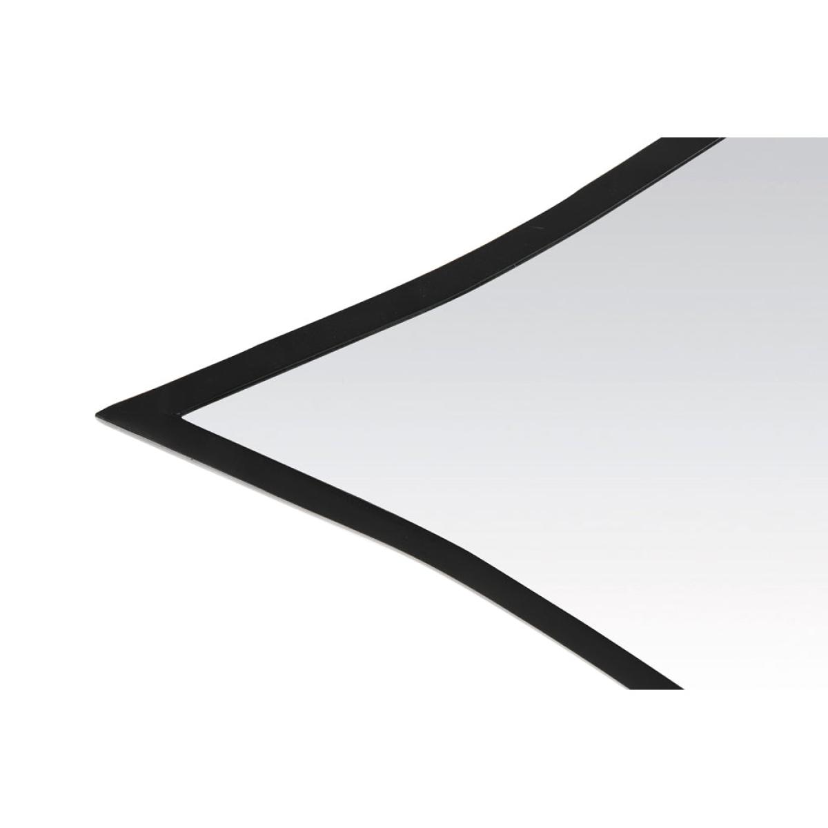 Light & Living Obika Wall Mirror Matt Black - Discontinued / Large – image 7