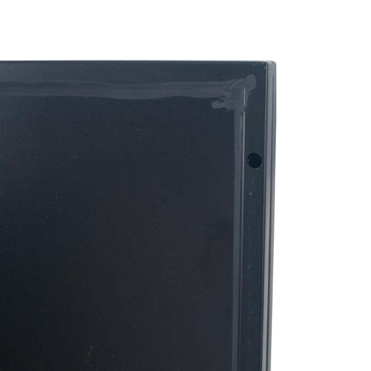 Olivia's Metal 6 Pane Mirror with Foxed Glass in Matt Black – image 3