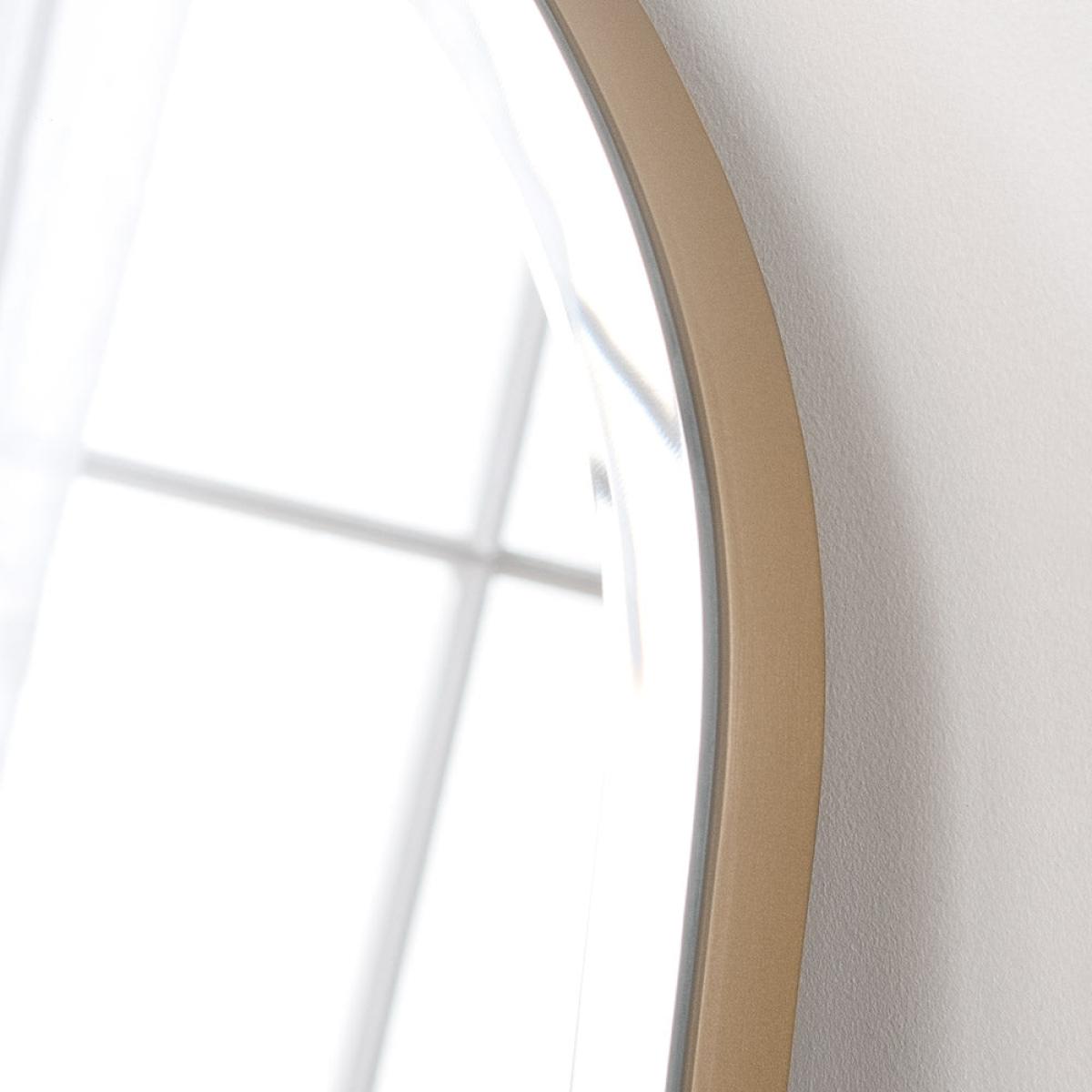 Olivia's Cora Bevelled Mantle Mirror in Gold - 91x69cm – image 3