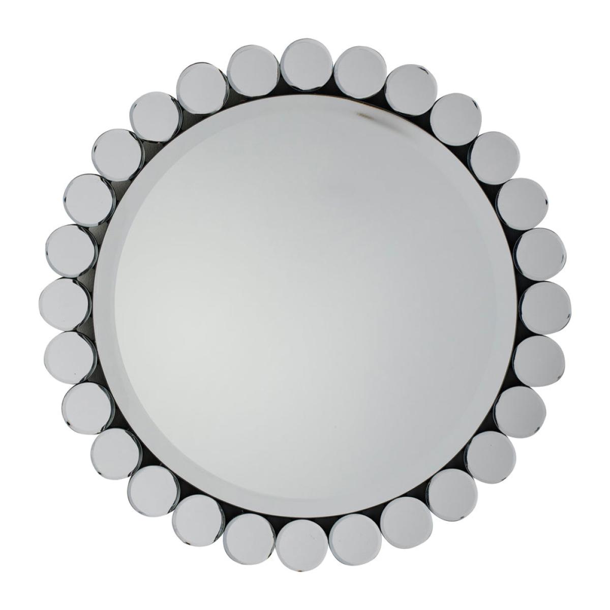 Gallery Interiors Linz Mirror / Silver / Small – image 2