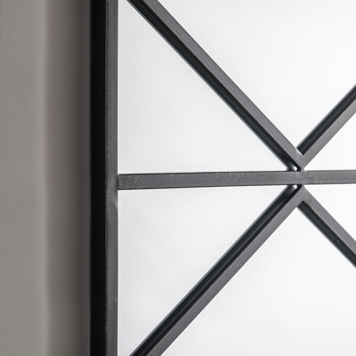 Gallery Interiors Pinchas Wall Mirror Black – image 3