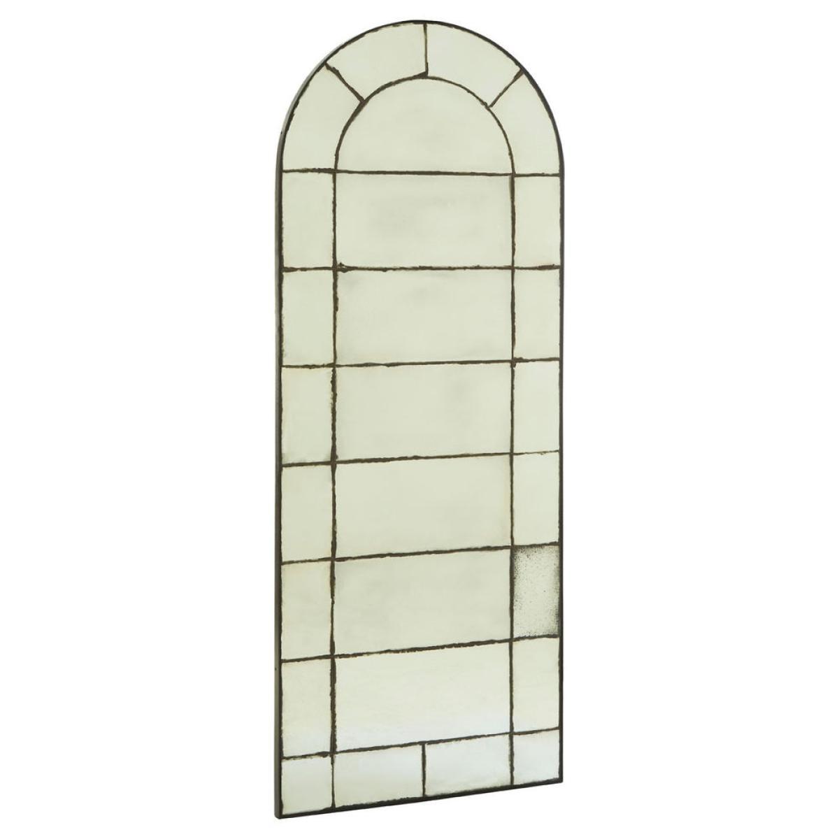 Olivia's Ray Wall Mirror Window Effect Grey – image 2