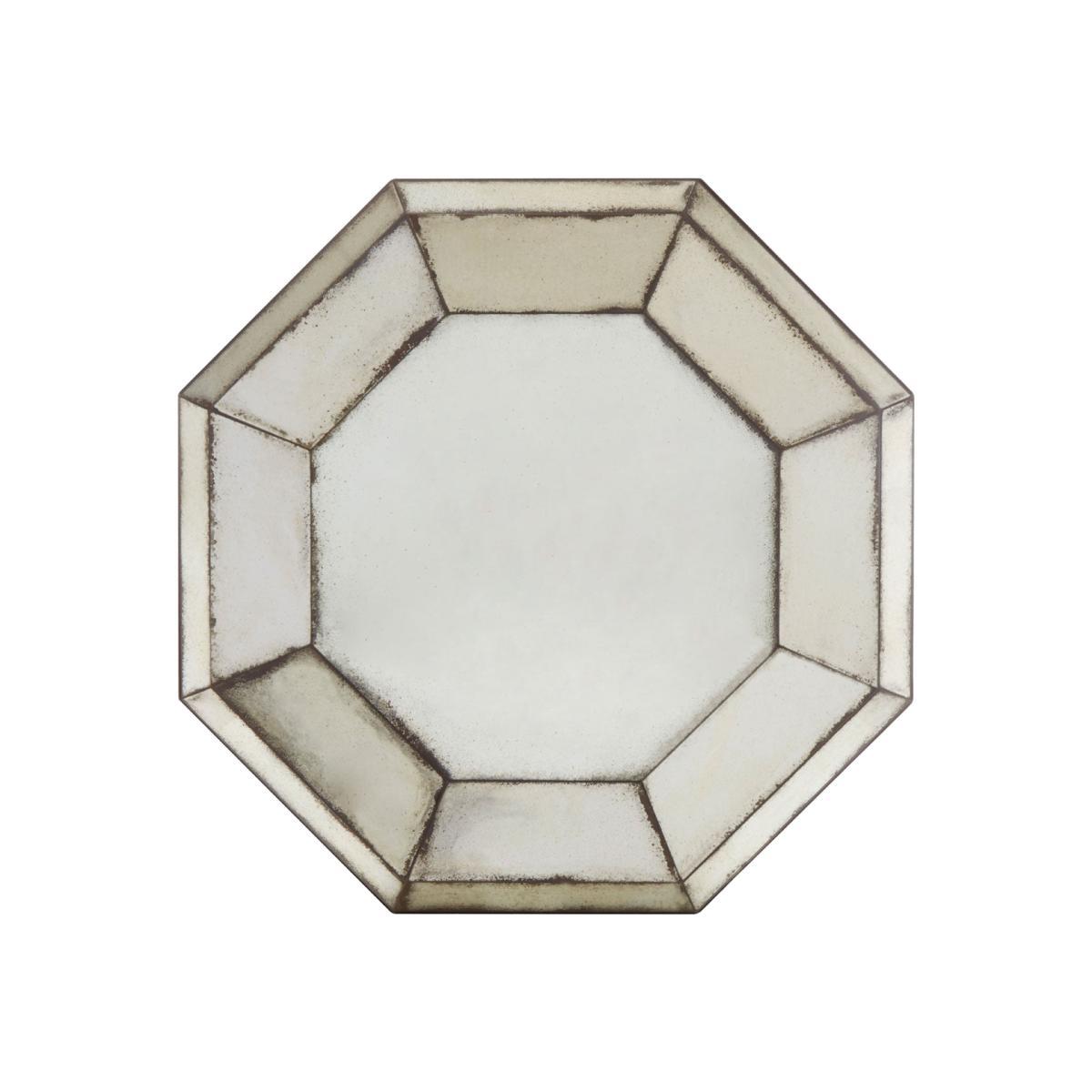 Olivia's Ray Wall Mirror 3D Octagonal Silver / Silver – image 1