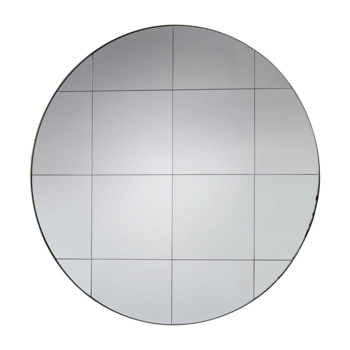 Gallery Interiors Boxley Silver Mirror – image 2
