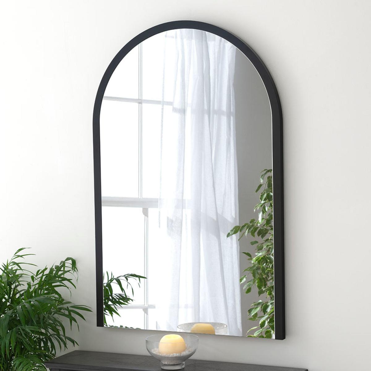 Olivia's Ember Arch Mirror in Black / 120 x 80 – image 3