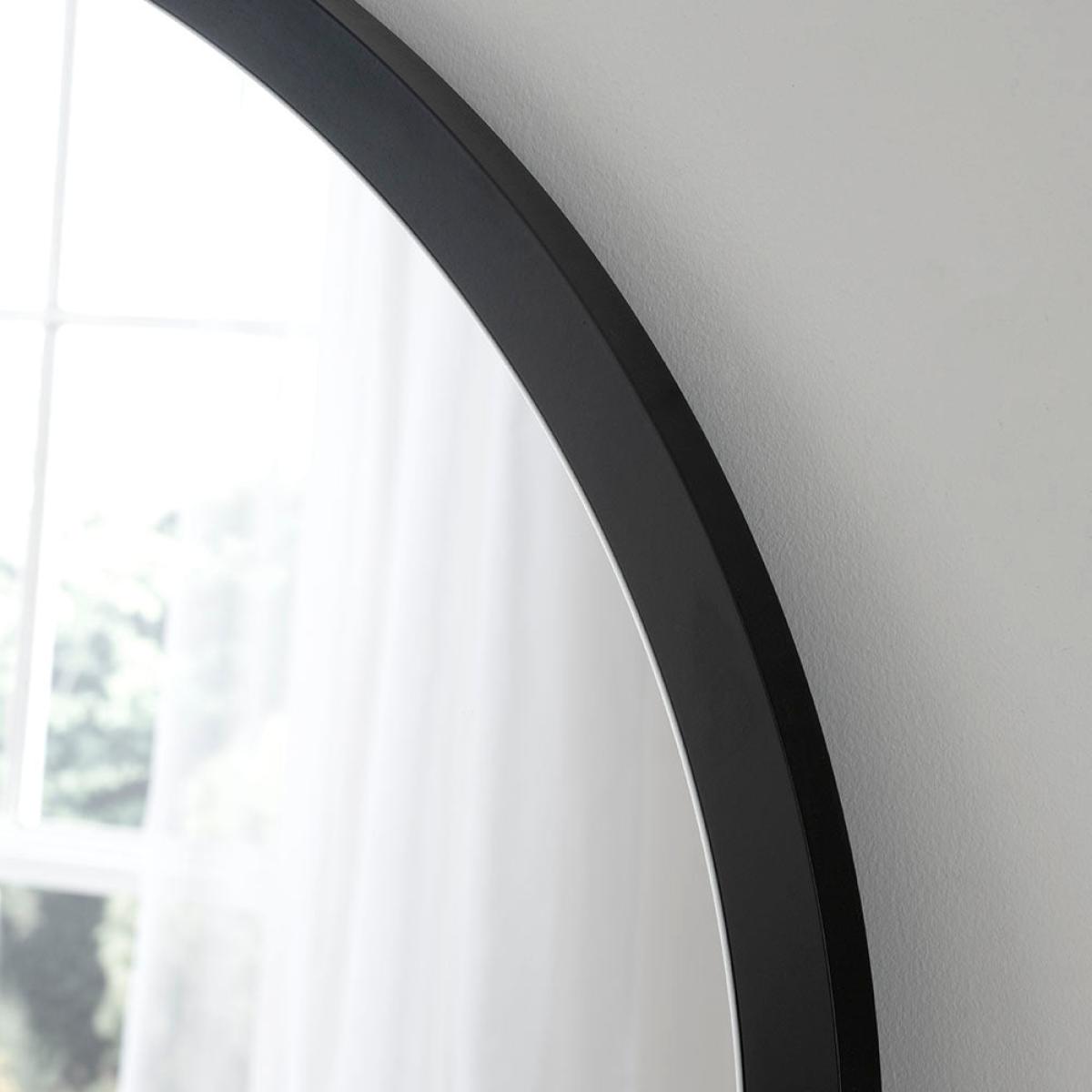 Olivia's Ember Arch Mirror in Black / 120 x 80 – image 4