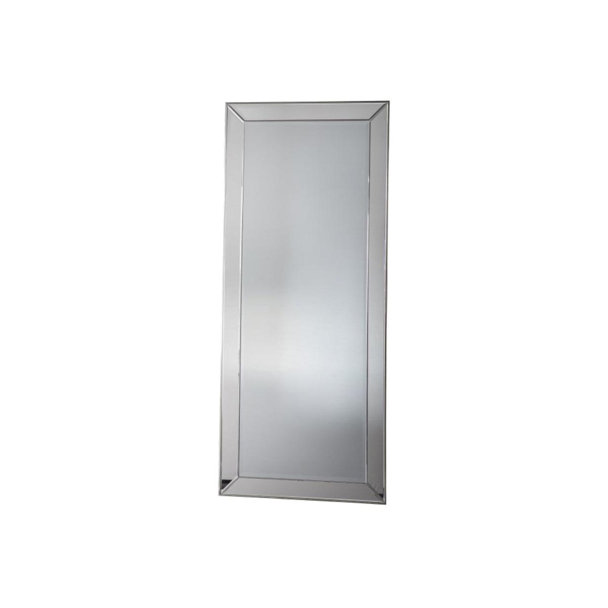 Gallery Interiors Petruth Leaner Mirror Silver | Outlet