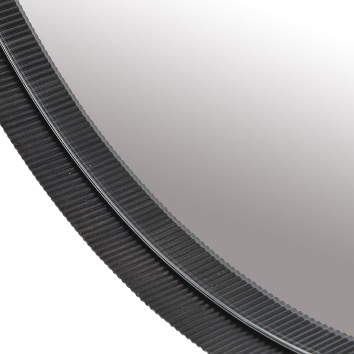 Libra Calm Neutral Collection - Knightsbridge Round Mirror Dark Bronze Finish 80 cm Diameter – image 5