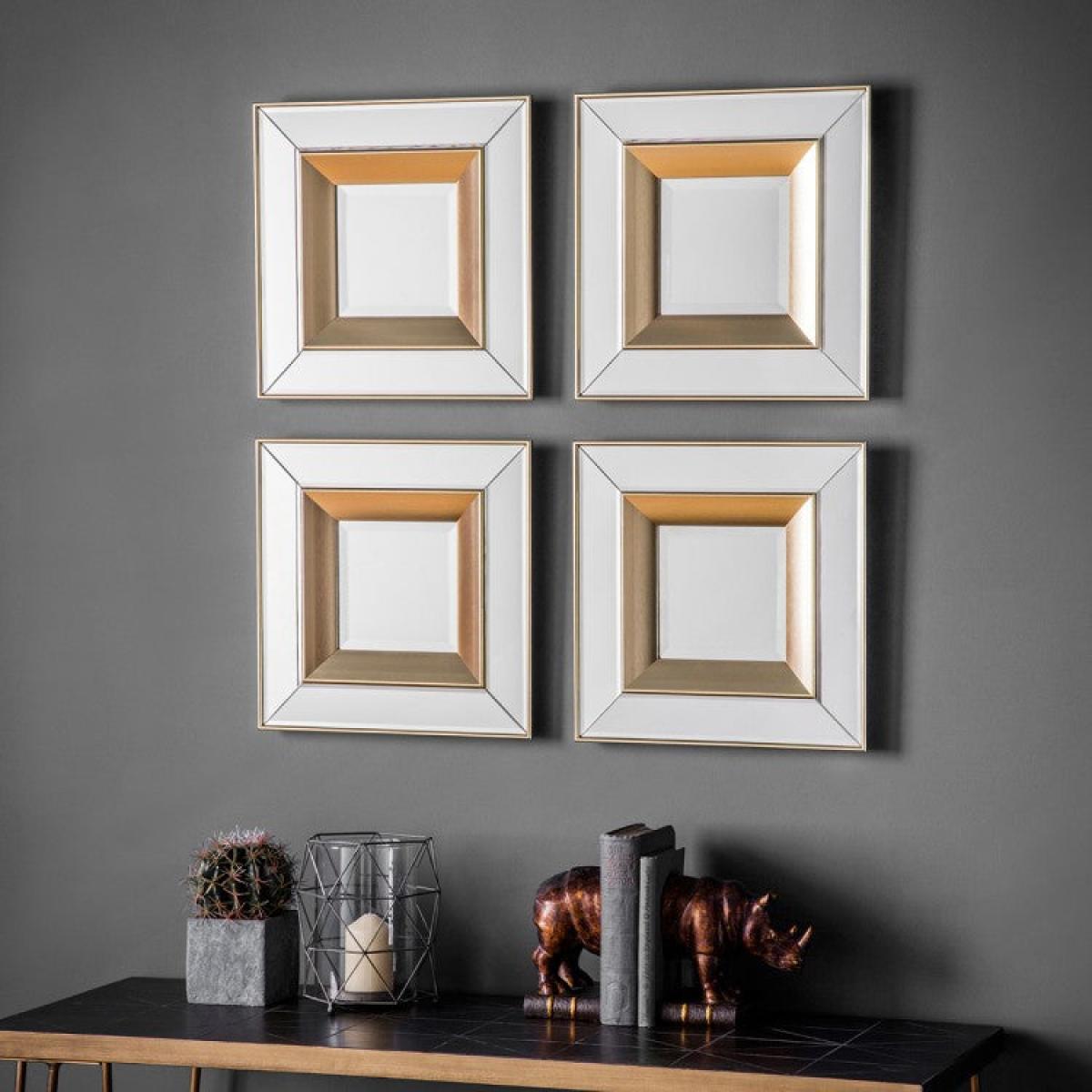 Gallery Interiors Phantom Mirror / Gold / Rectangle – image 3