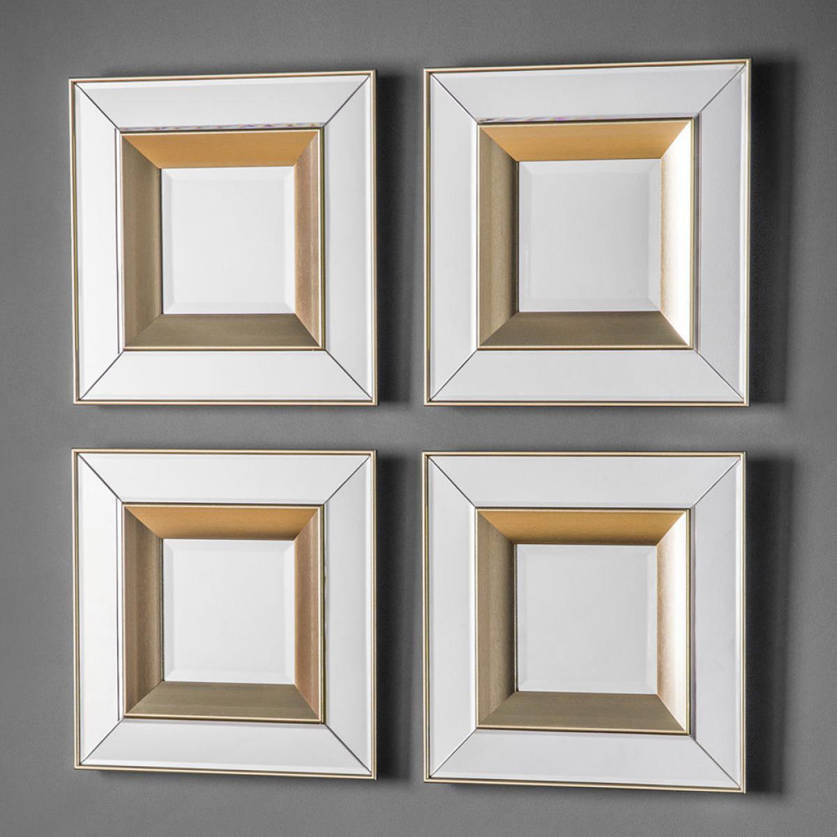 Gallery Interiors Phantom Mirror / Gold / Rectangle – image 5