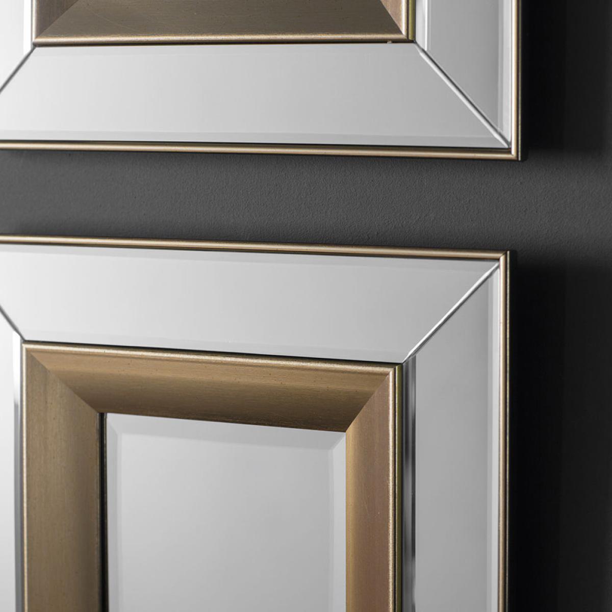 Gallery Interiors Phantom Mirror / Gold / Rectangle – image 6