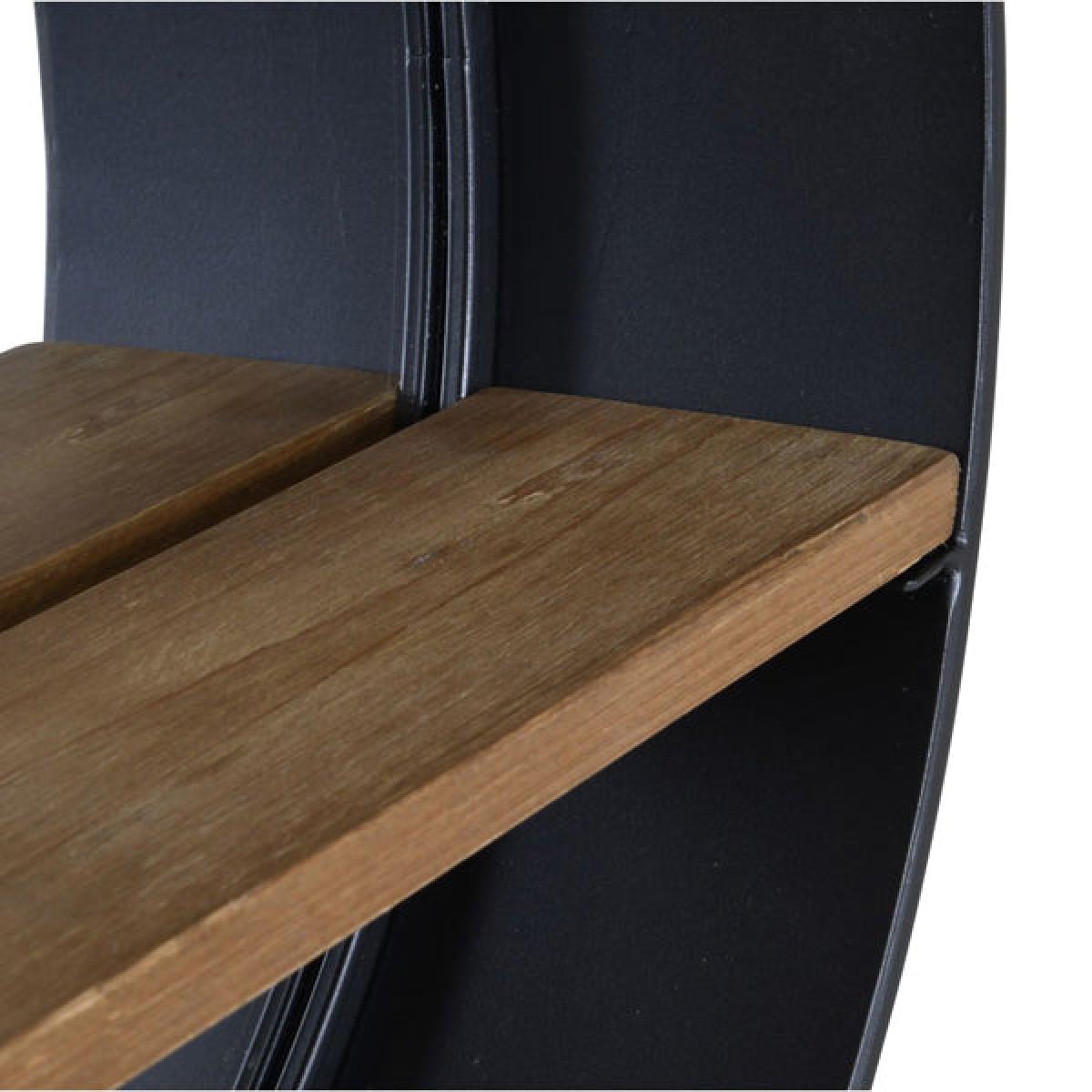 Libra Kempsey With Wooden Shelf Wall Mirror – image 5