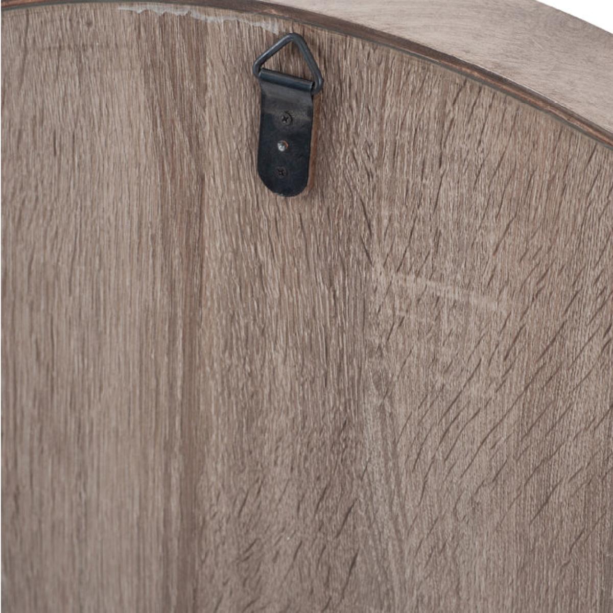 Olivia's Antonio Natural Wood Veneer Round Wall Mirror – image 6