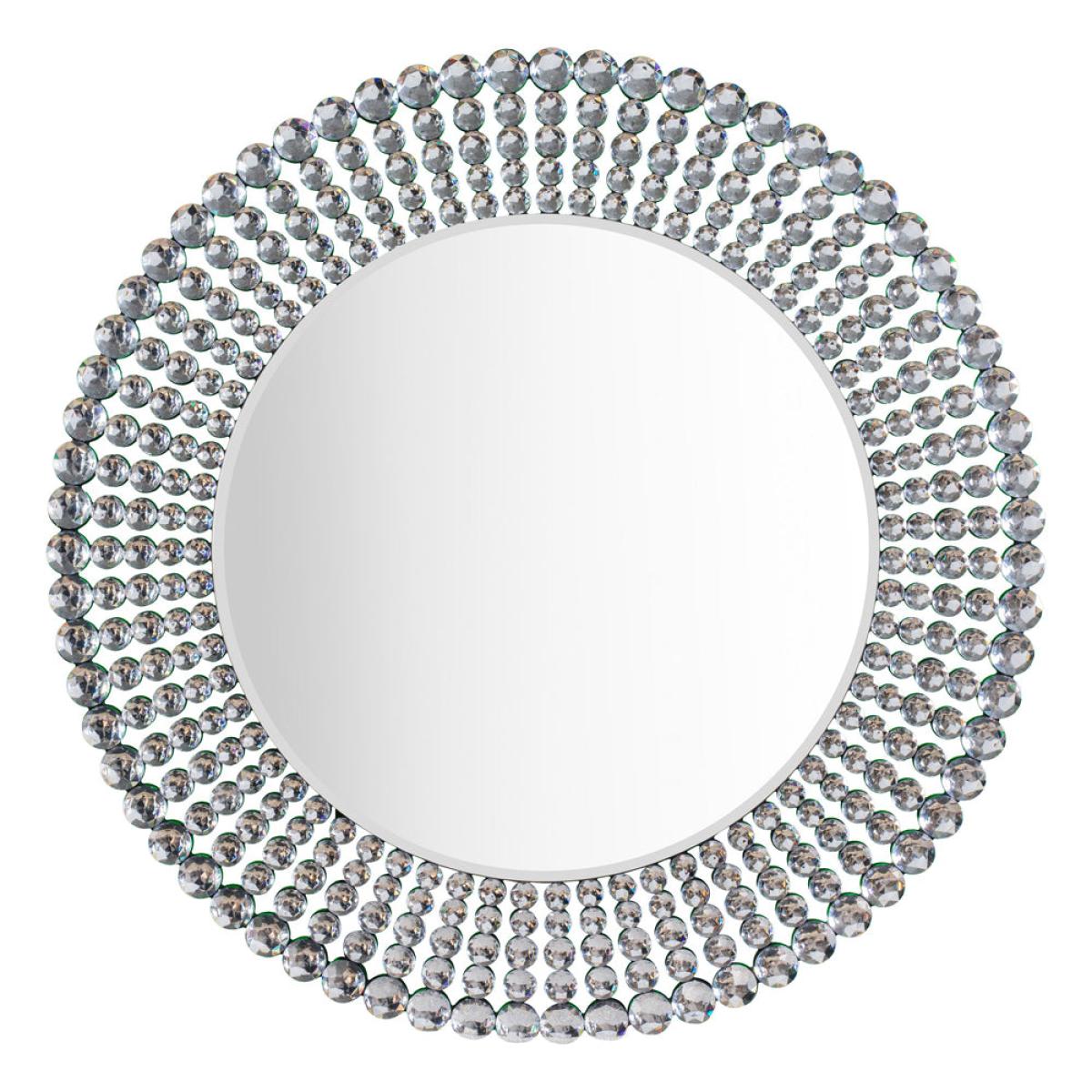 Gallery Interiors Sharrington Mirror / Grey / Oval – image 4