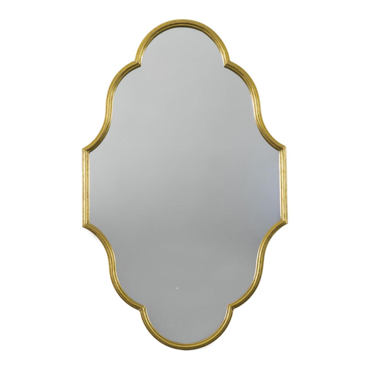 Gallery Interiors Kali Wall Mirror Gold – image 2