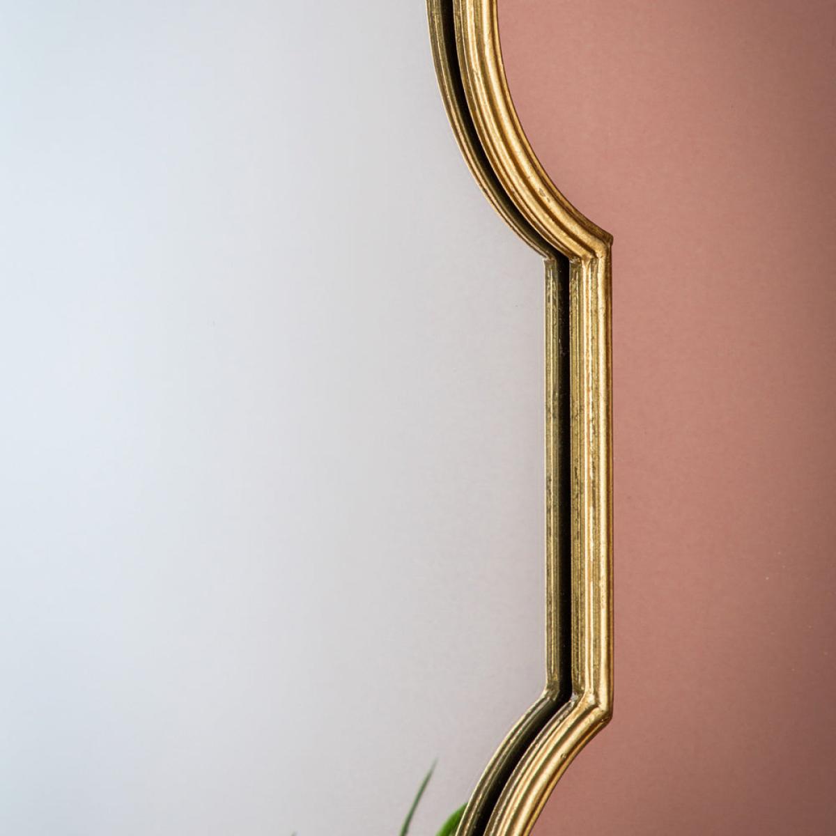 Gallery Interiors Kali Wall Mirror Gold – image 3