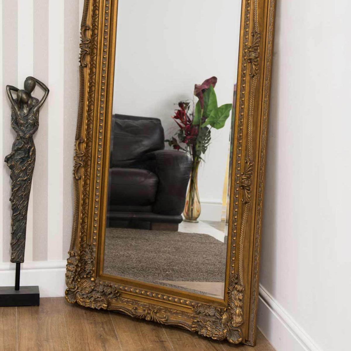 Olivia's Leah Wall Mirror in Gold - 175 x 89cm – image 12