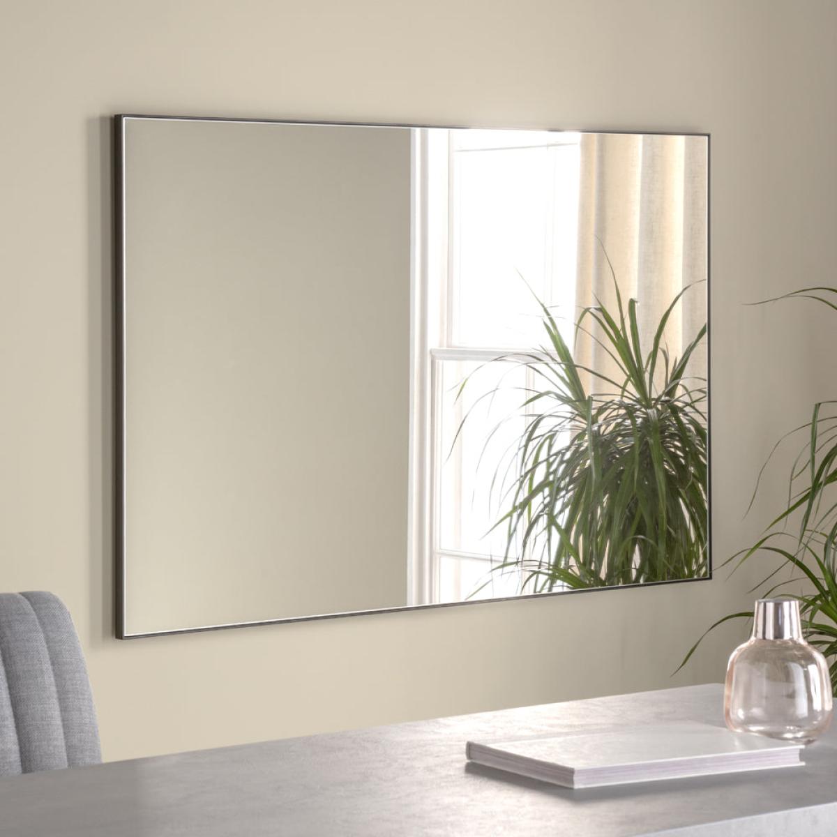 Olivia's Hesse Wall Mirror in Black – image 1
