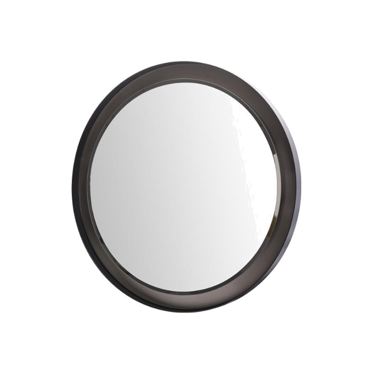 RV Astley Daglan Wall Mirror Black And Silver