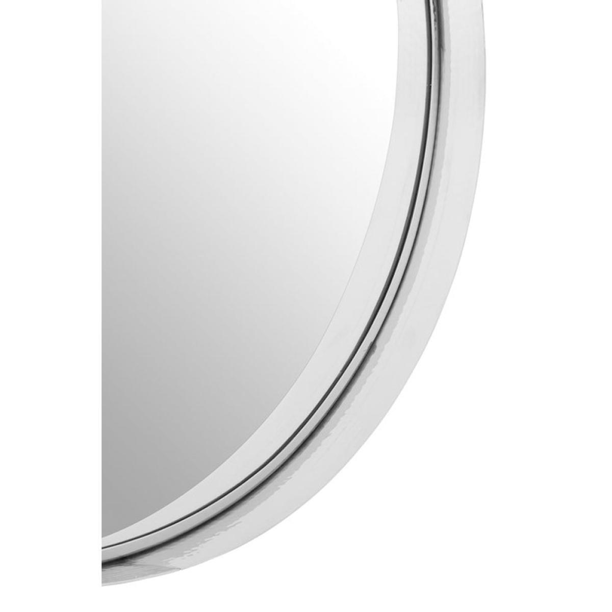 Olivia's Silver Medium Round Wall Mirror – image 4