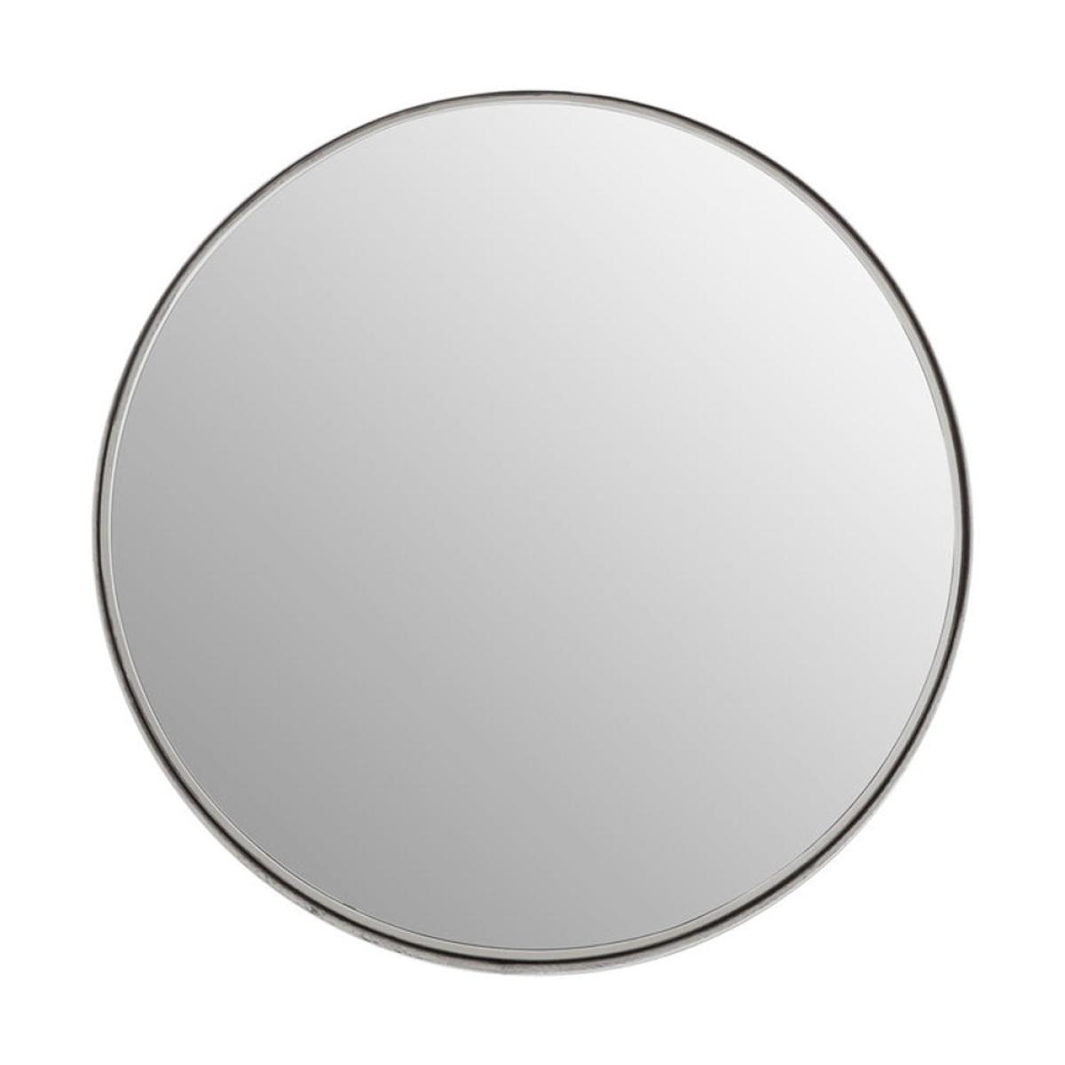 Olivia's Silver Medium Round Wall Mirror – image 6