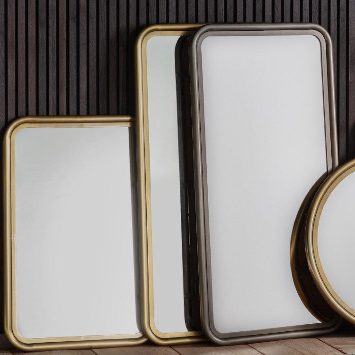 Gallery Direct Eindhoven Brass Wall Mirror | Outlet / Medium – image 3