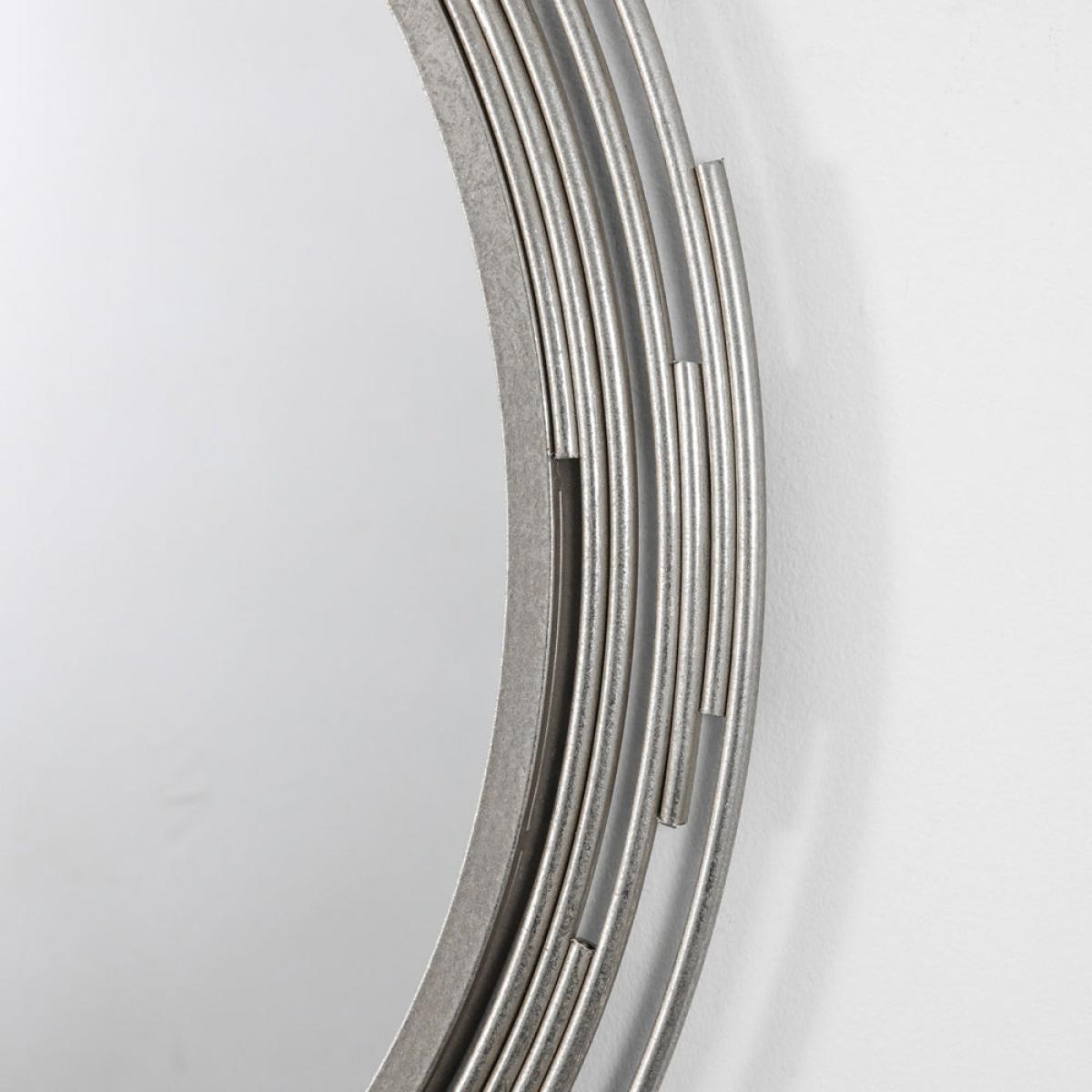 Gallery Interiors Blanche Mirror Silver – image 3