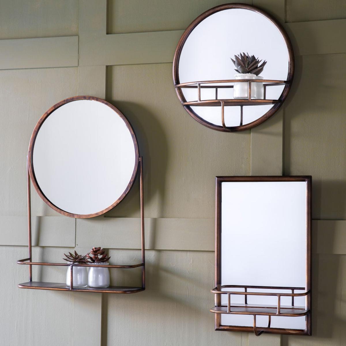 Gallery Interiors Maddison Wall Mirror Bronze – image 3