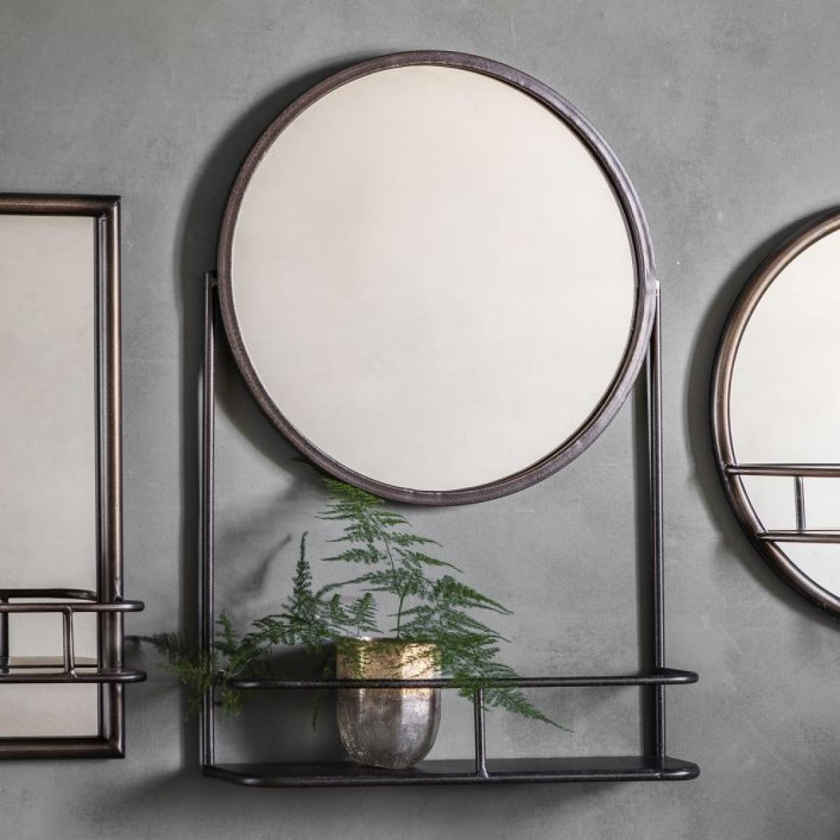 Gallery Interiors Maddison Wall Mirror Bronze – image 1