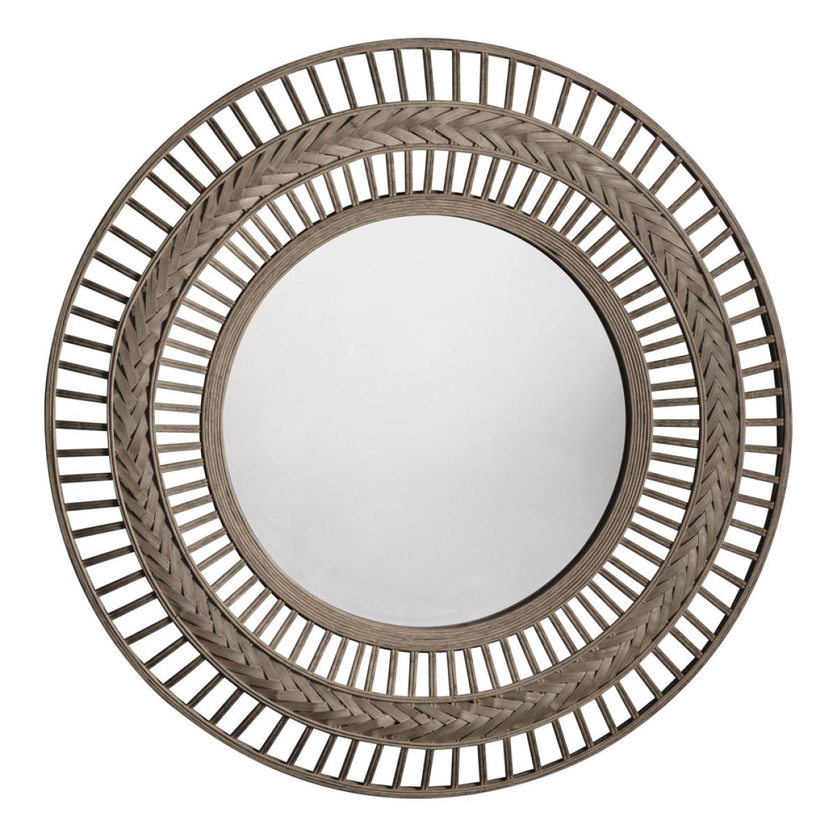 Gallery Interiors Zenica Grey Wall Mirror – image 2