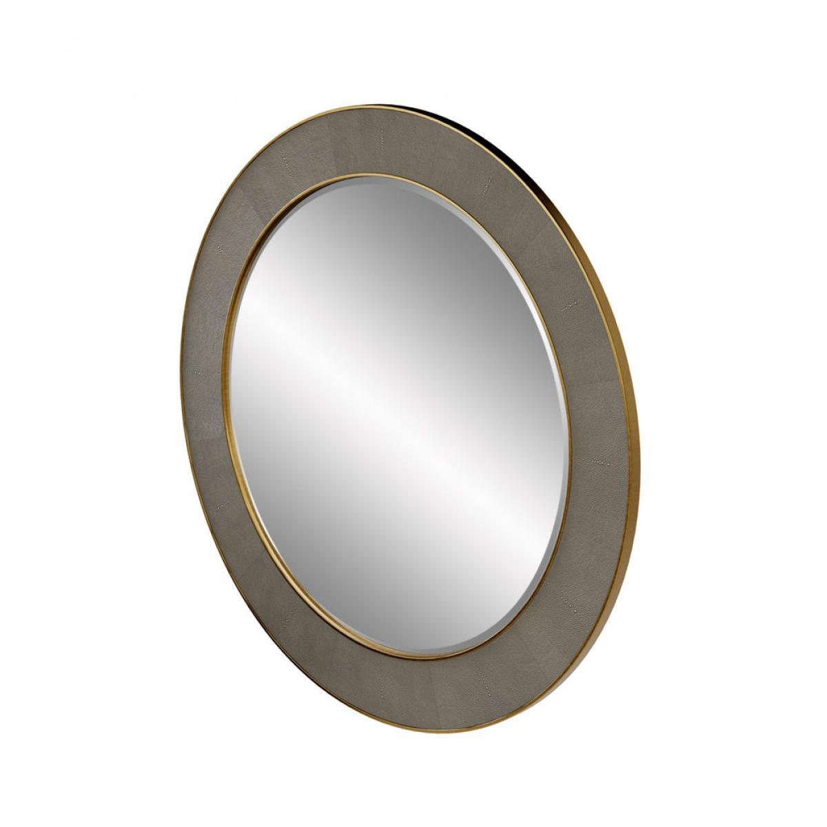 DI Designs Hampton Grey Round Wall Mirror – image 2