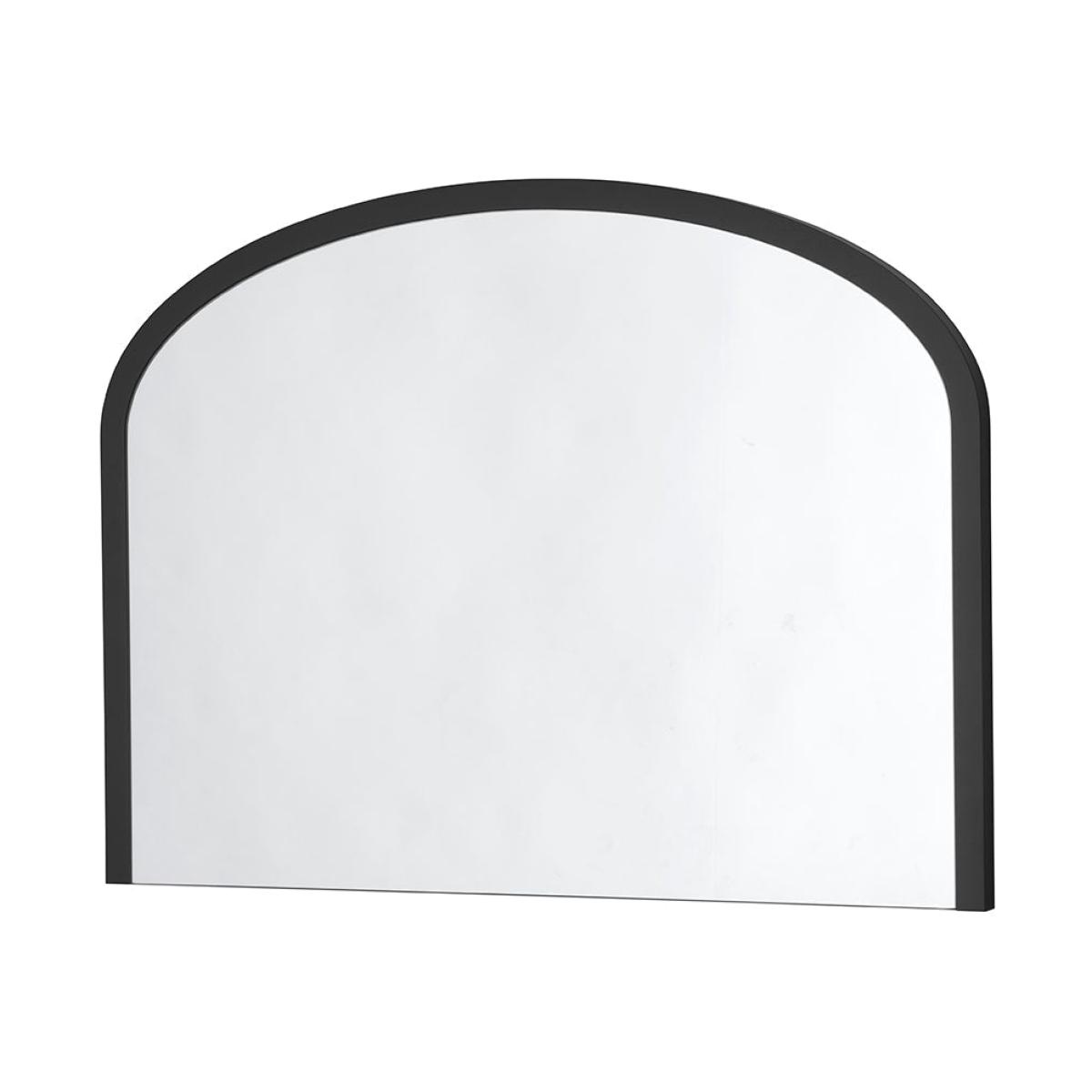 Olivia's Ember Mantle Wall Mirror in Black – image 1