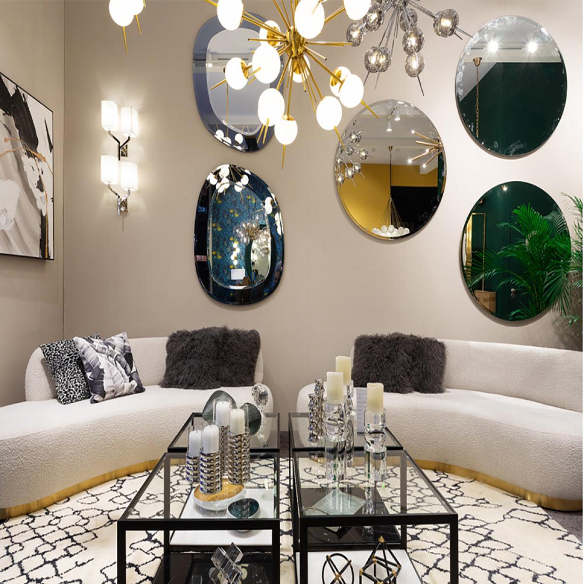 Liang & Eimil Como Wall Mirror White – image 4