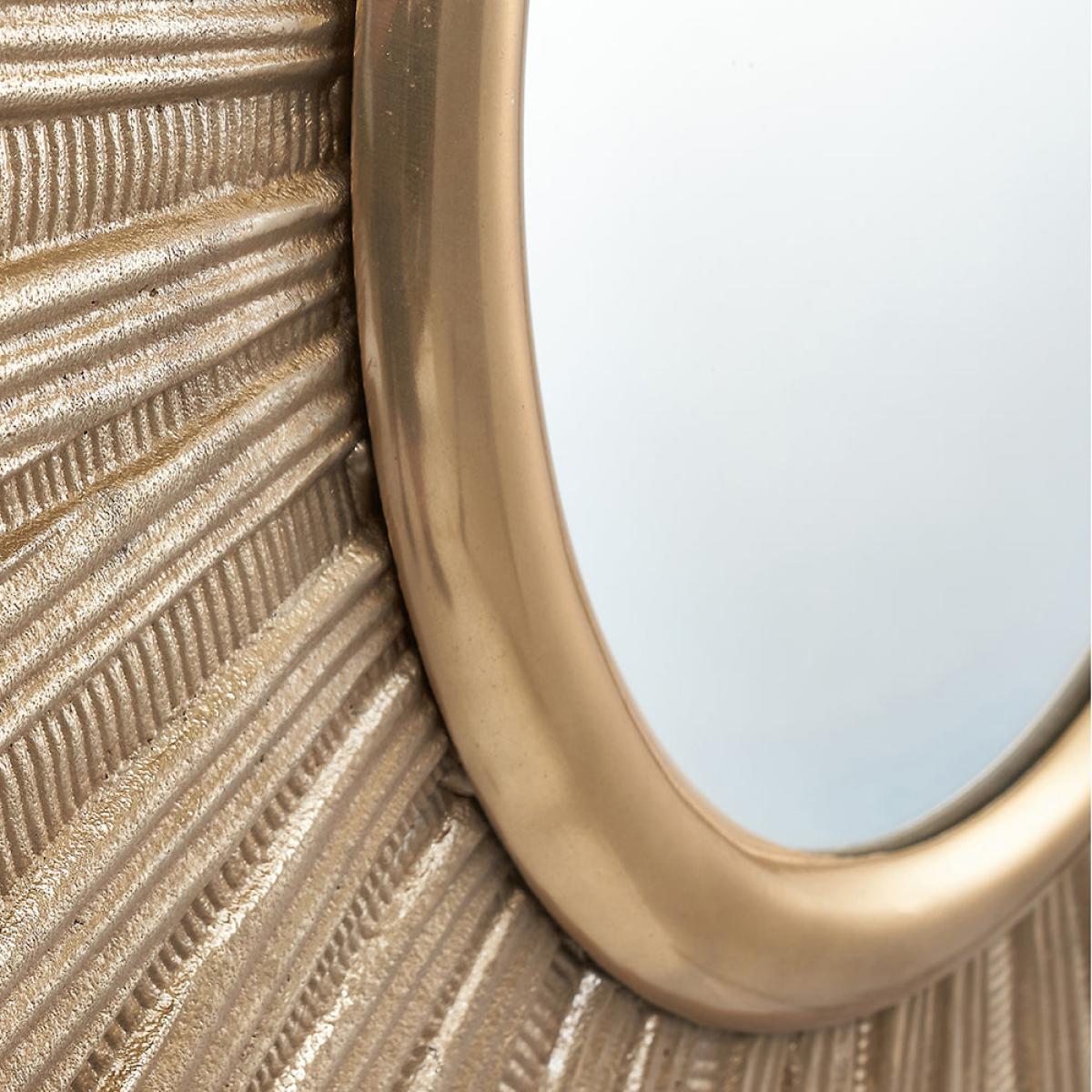 Olivia's Fleur Starburst Wall Mirror in Gold – image 3