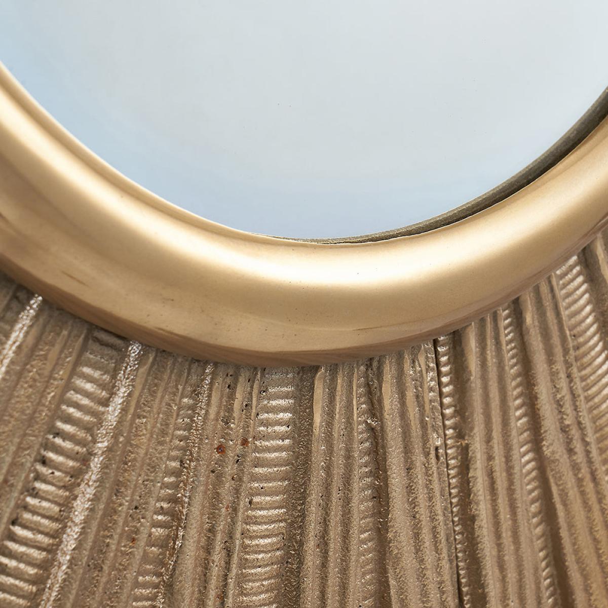 Olivia's Fleur Starburst Wall Mirror in Gold – image 5