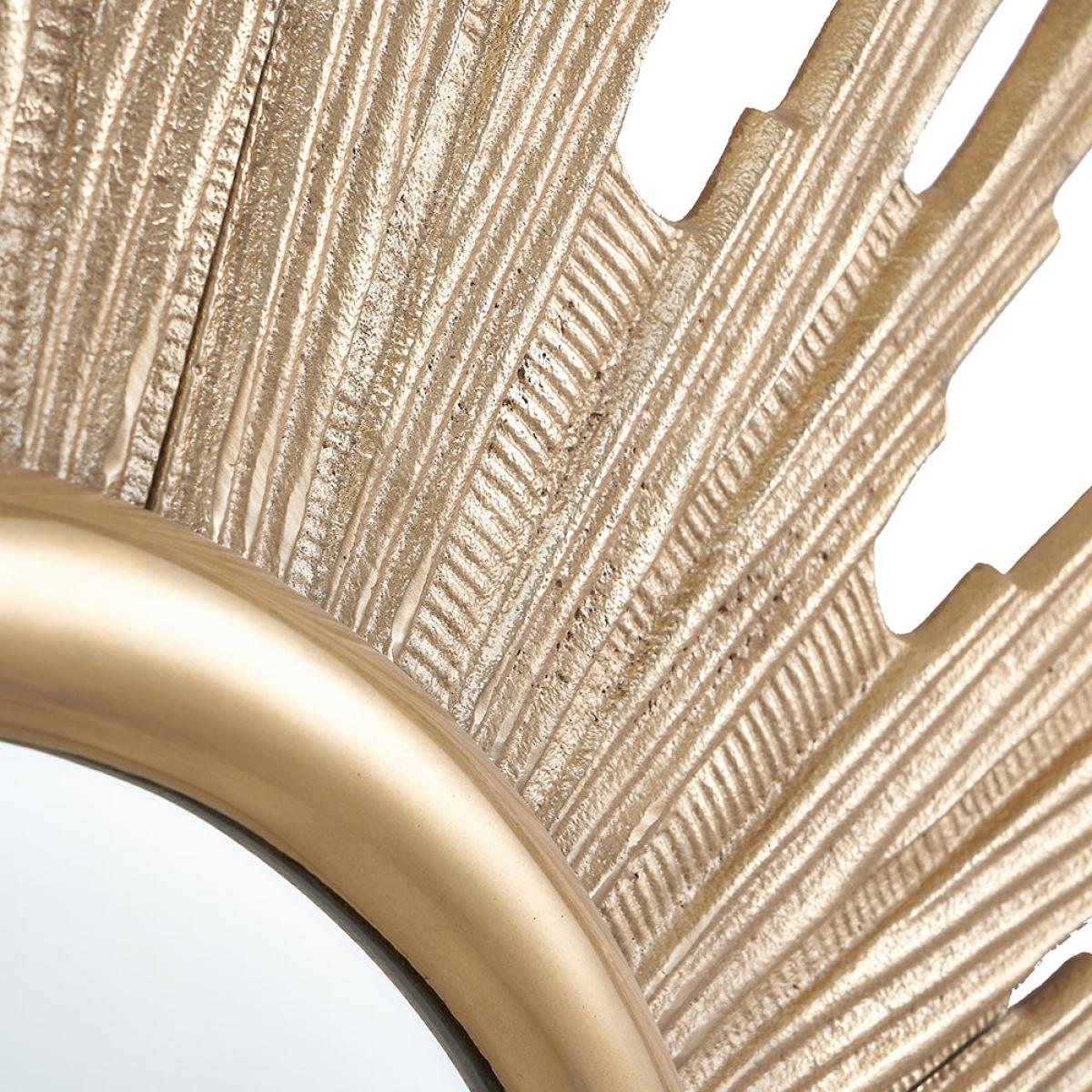 Olivia's Fleur Starburst Wall Mirror in Gold – image 6