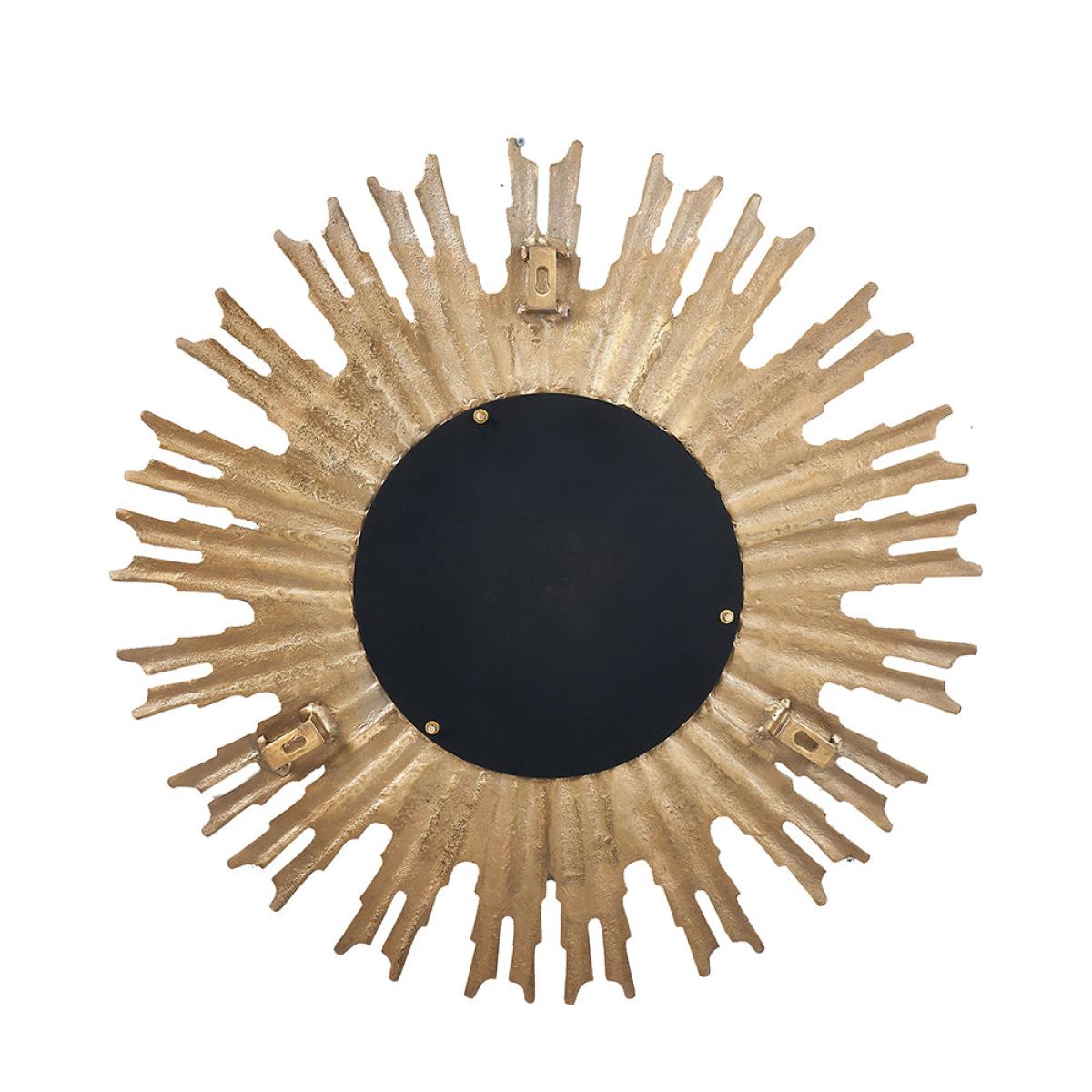 Olivia's Fleur Starburst Wall Mirror in Gold – image 8