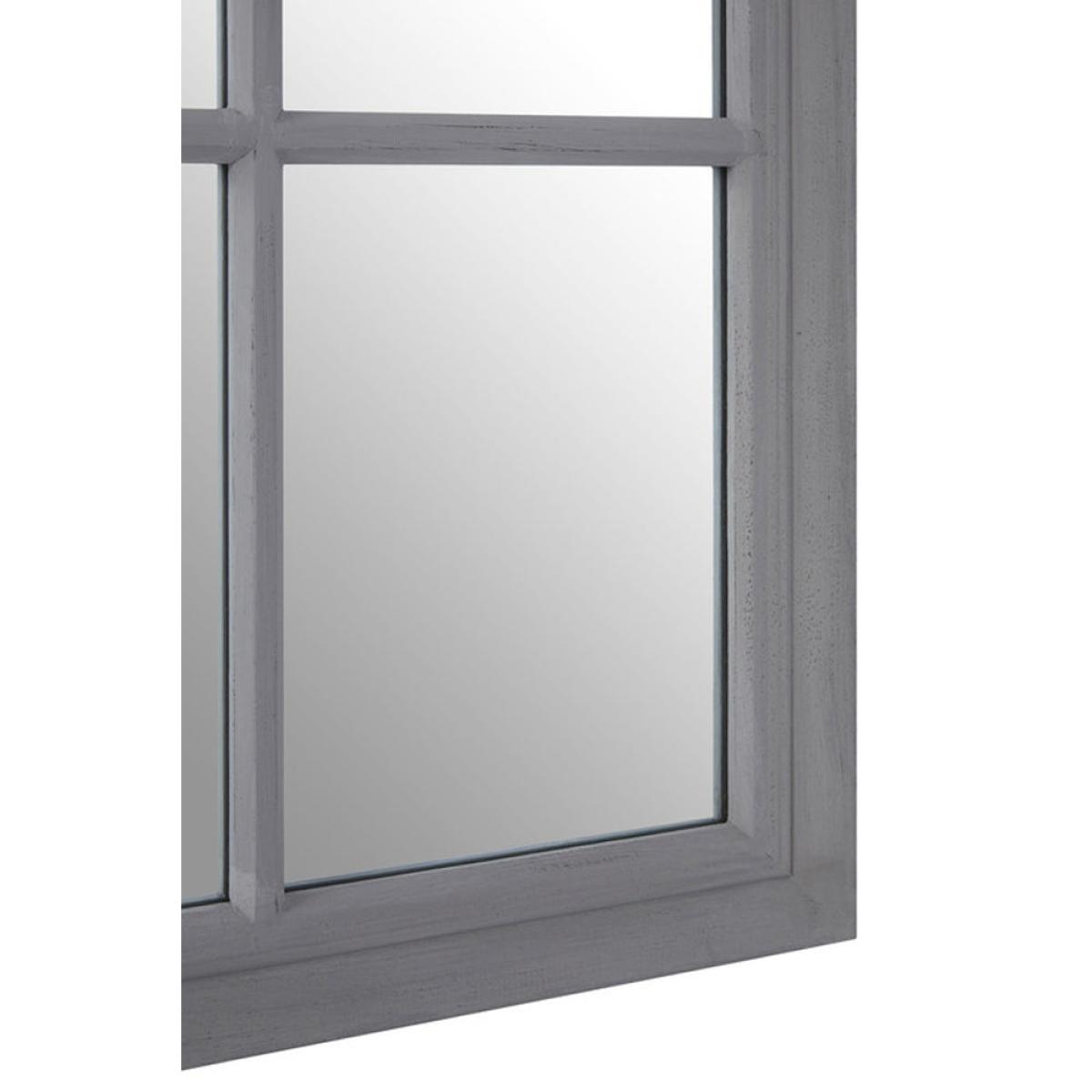 Olivia's Grey Panel Rectangular Mirror – image 4