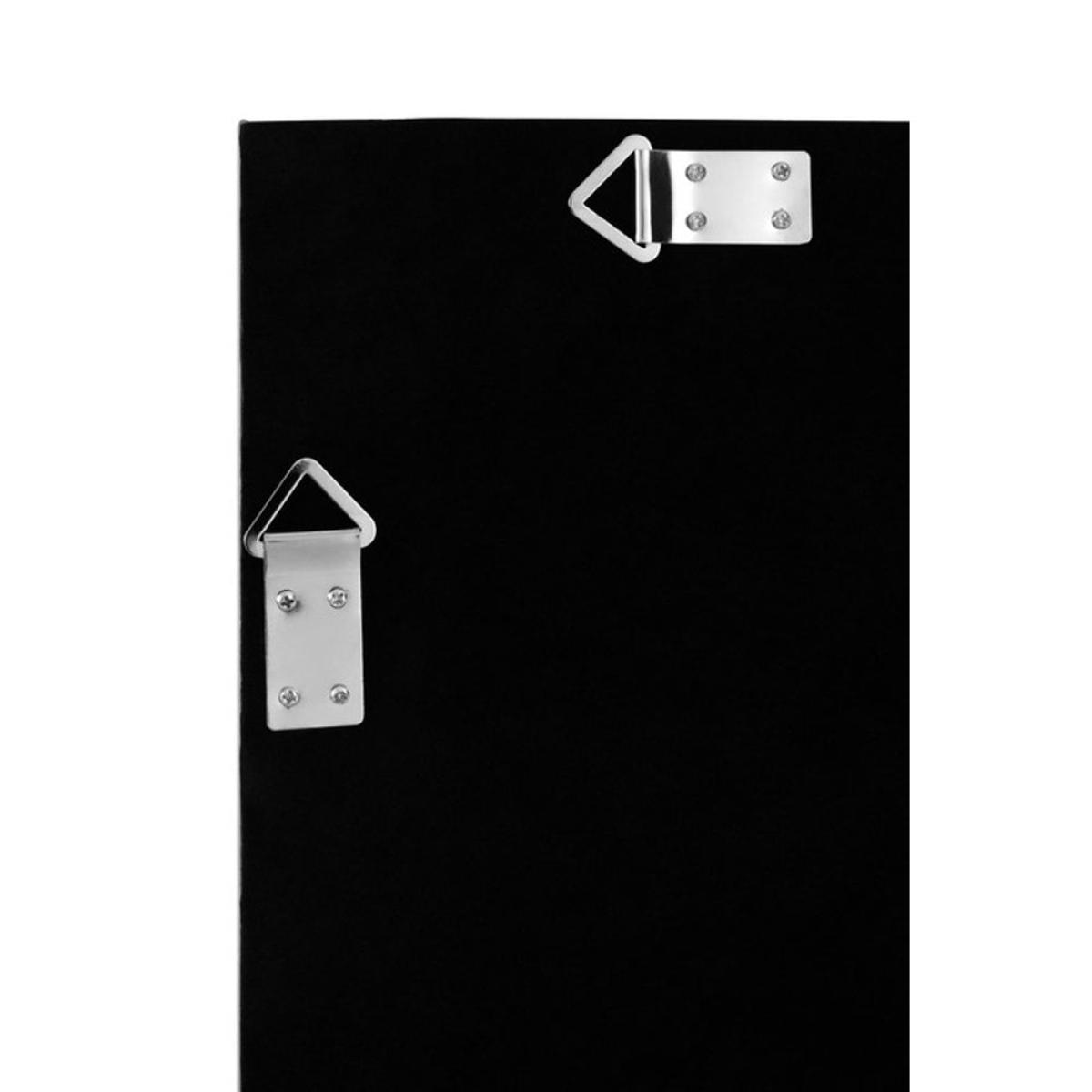 Olivia's Grey Panel Rectangular Mirror – image 5