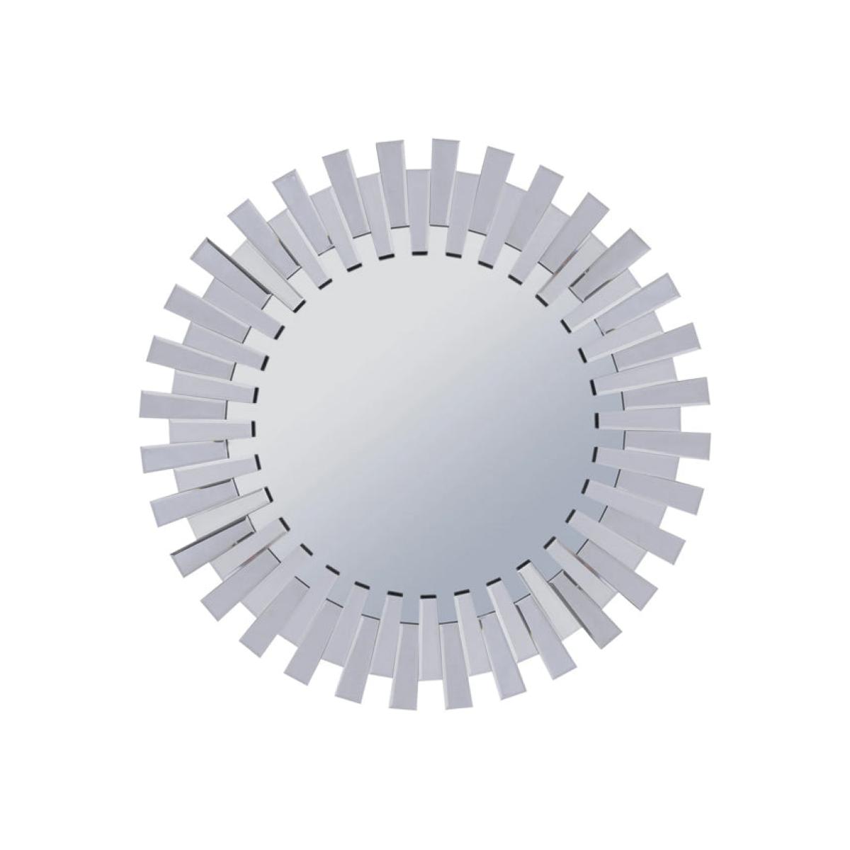 Libra Midnight Mayfair Collection - Blakely Faceted Sunflower Mirror