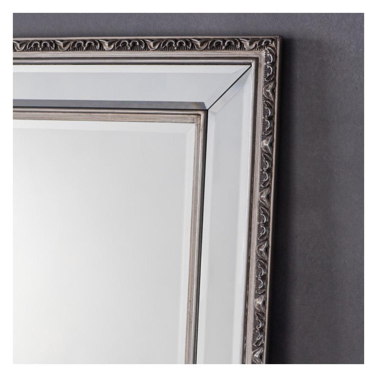 Gallery Direct Marlebone Mirror / Pewter / Small – image 4