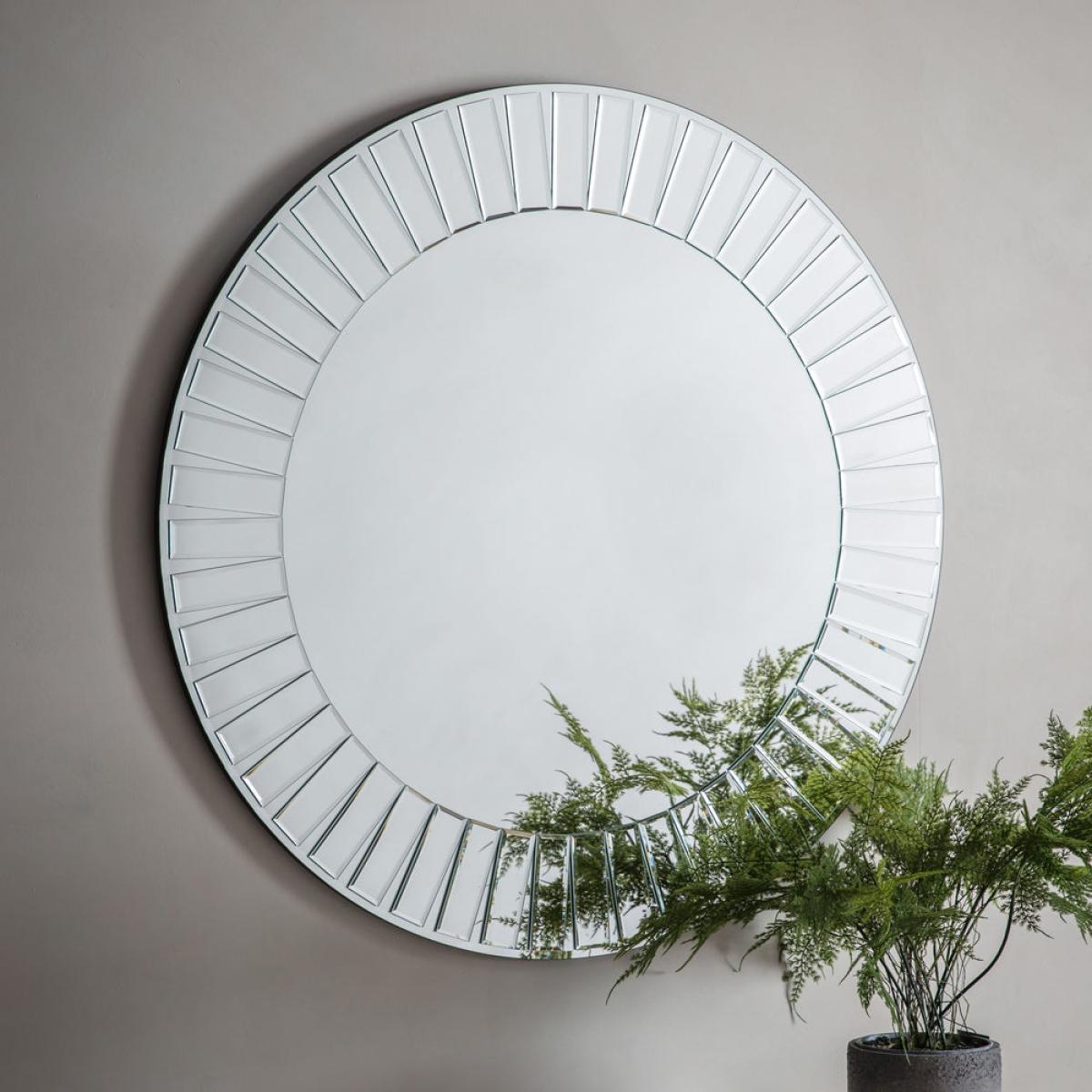 Gallery Interiors Mondello Mirror / Silver / Large – image 4