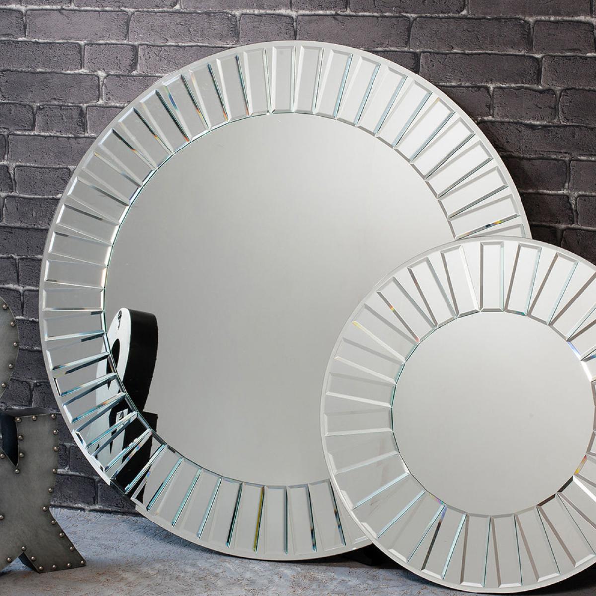 Gallery Interiors Mondello Mirror / Silver / Large – image 6