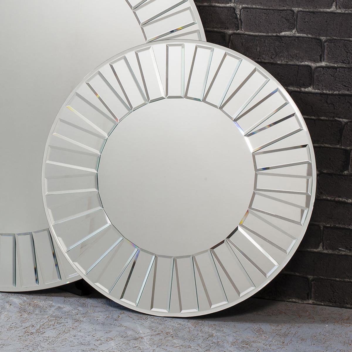 Gallery Interiors Mondello Mirror / Silver / Large – image 8