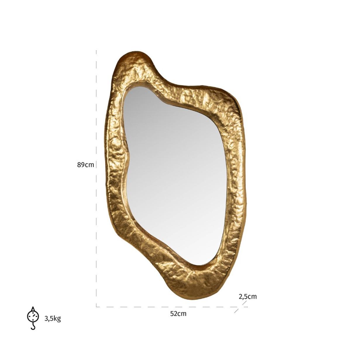 Richmond Interiors Blinne Gold Mirror – image 3