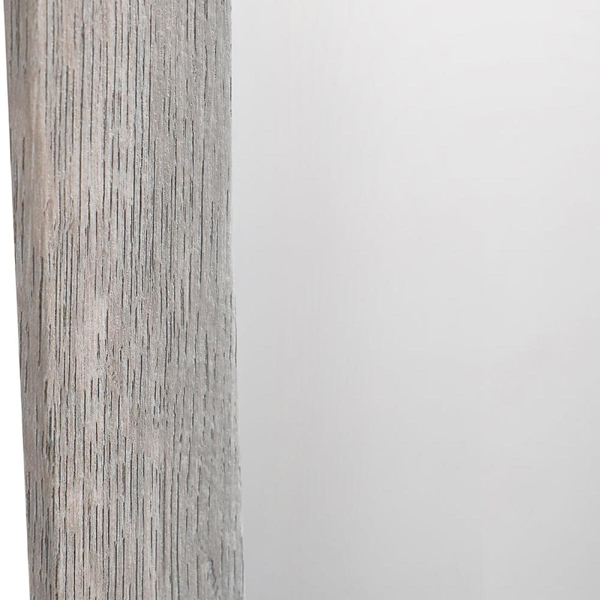 Olivia's Lesha Oak Vaneer Squoval Wall Mirror in Grey – image 8