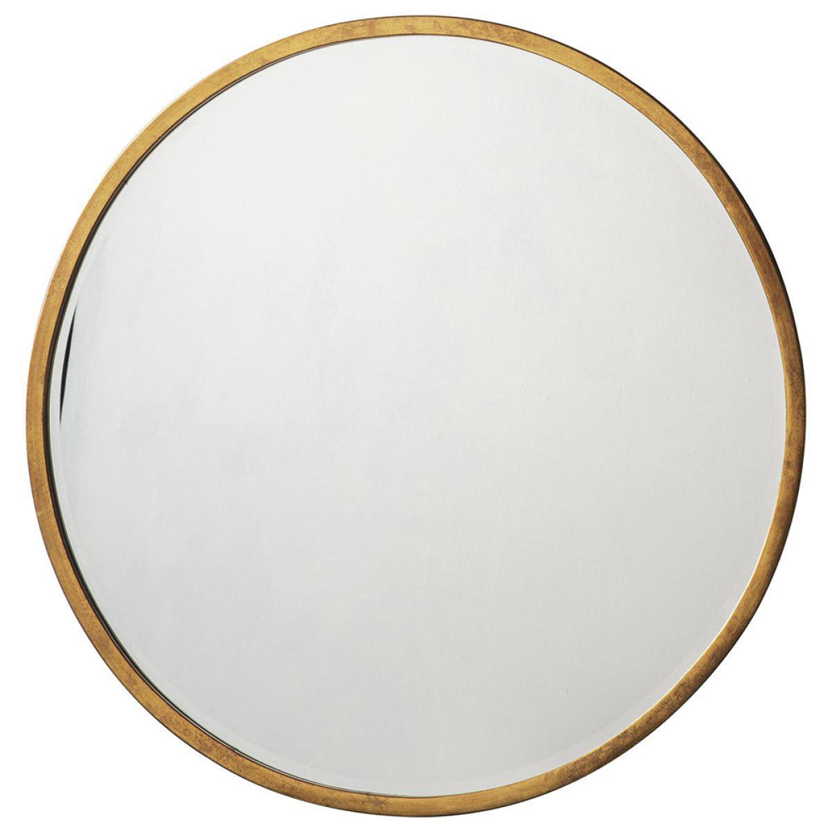 Gallery Interiors Higgins Mirror / Antique Gold / Large, Round – image 2