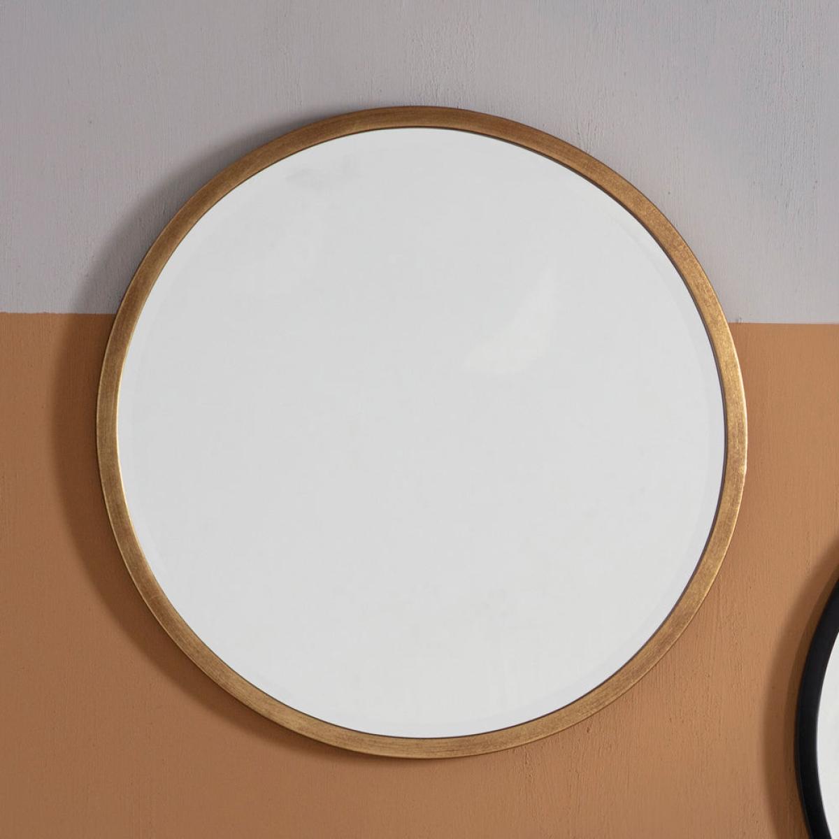 Gallery Interiors Higgins Mirror / Antique Gold / Large, Round – image 11