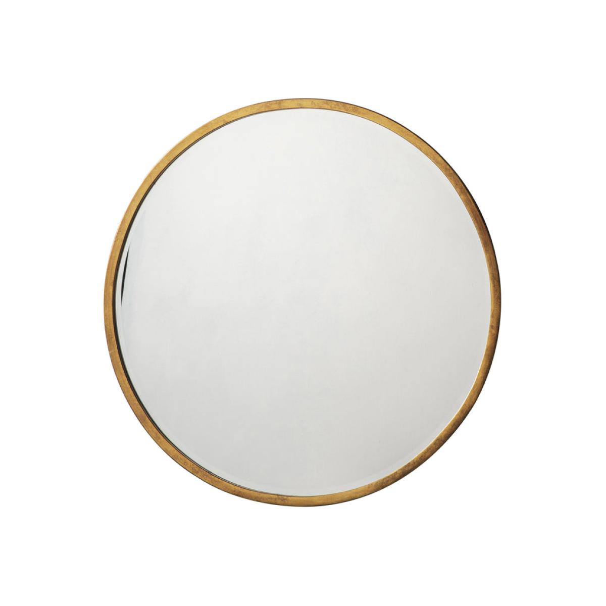 Gallery Interiors Higgins Mirror / Antique Gold / Large, Round – image 1